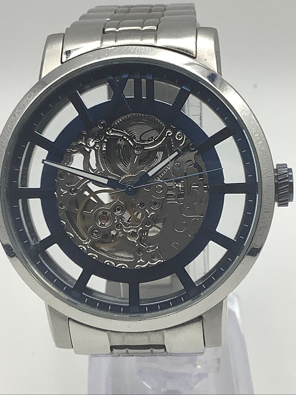 Kenneth Cole KC9286 Automatic Skeleton Watch Steel